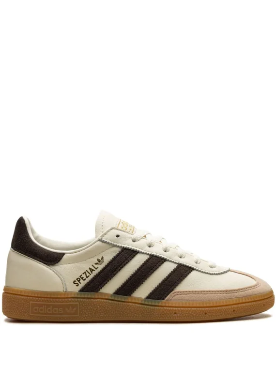 אדידס ספציאל- Adidas Handball Spezial Off White/Dark Brown sneakers