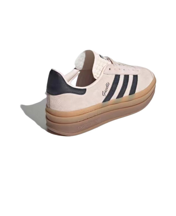 ⁦אדידס גאזל- ADIDAS GAZELLE BOLD SHOES Pink/Black⁩ – תמונה ⁦4⁩