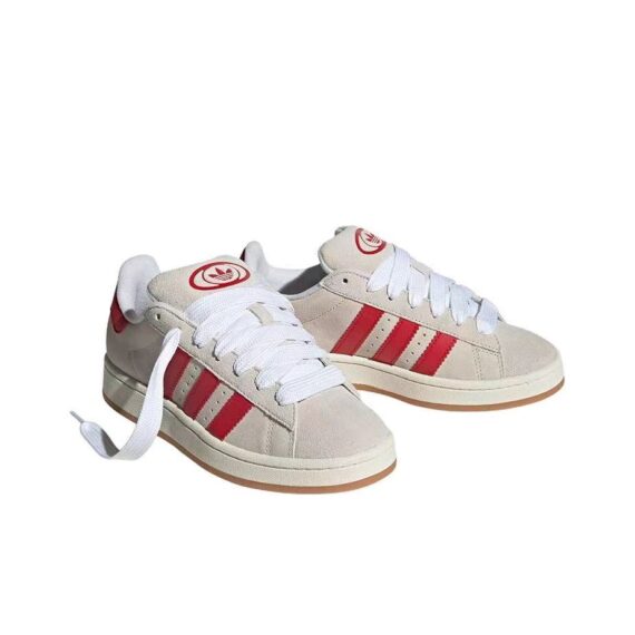 ⁦אדידס קמפוס- ADIDAS CAMPUSE Cream/Red⁩ – תמונה ⁦5⁩