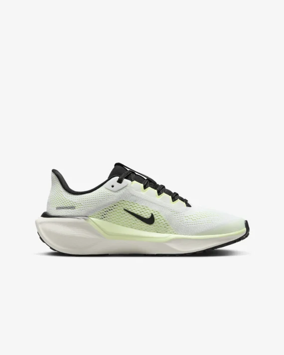 ⁦נעלי נייק פגסוס - Nike Pegasus 41 White/Barely Volt⁩ – תמונה ⁦3⁩