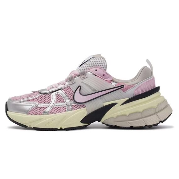 נעלי נייק סניקרס Nike V2K Run Pink Gray Cream