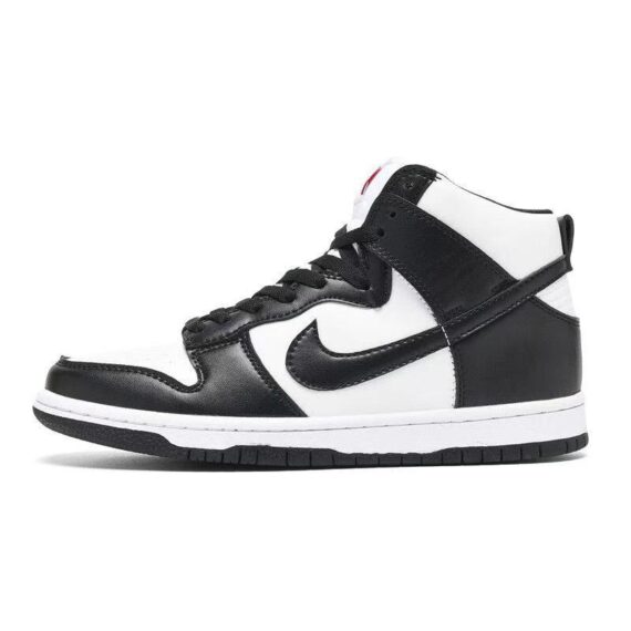 ⁦נייק דאנק- NIKE DUNK HIGH White Black⁩ – תמונה ⁦2⁩