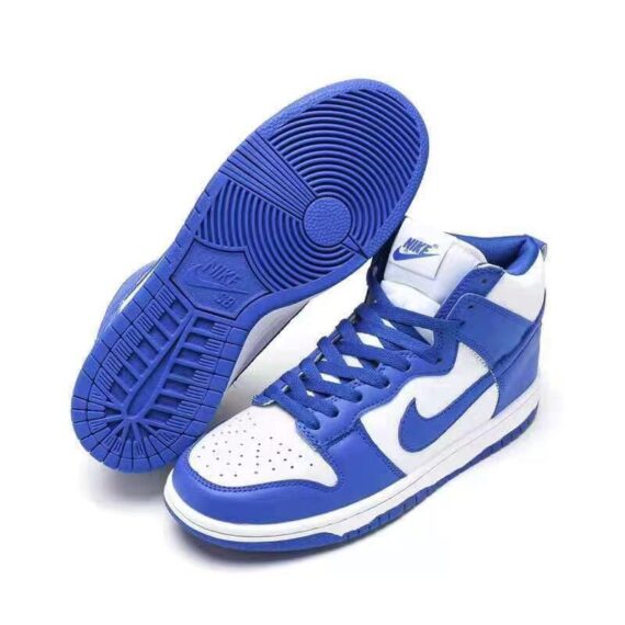 ⁦נייק דאנק- NIKE DUNK HIGH Blue White⁩ – תמונה ⁦5⁩