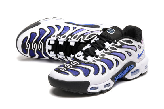 ⁦נעלי נייק- NIKE AIR MAX PLUS DRIFT White Blue⁩ – תמונה ⁦3⁩