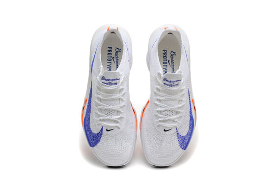 ⁦נעלי נייק-Nike Air Zoom Alphafly NEXT% 3 White Blue⁩ – תמונה ⁦6⁩