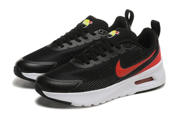 ⁦נעלי נייק נואקסיס Nike AIR MAX Nuaxis Black Red⁩ – תמונה ⁦2⁩