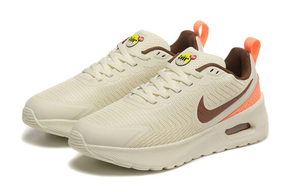 ⁦נעלי נייק נואקסיס Nike AIR MAX Nuaxis Brown ange⁩ – תמונה ⁦2⁩