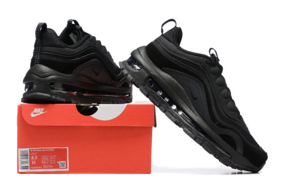 ⁦נעלי נייק- NIKE AIR MAX 97 Futura BLACK⁩ – תמונה ⁦7⁩