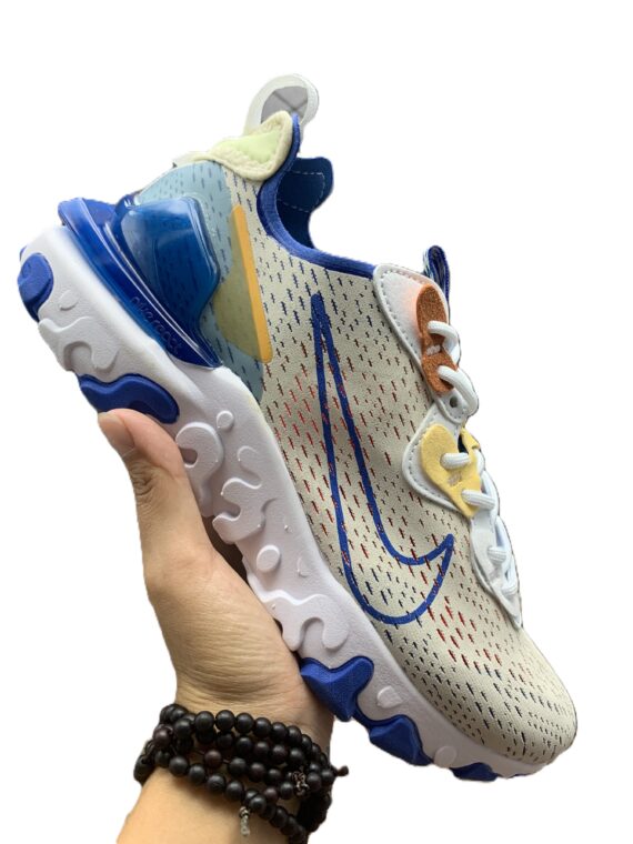 נעלי נייק - NIKE React vision sneakers WHITE BLUE MIX