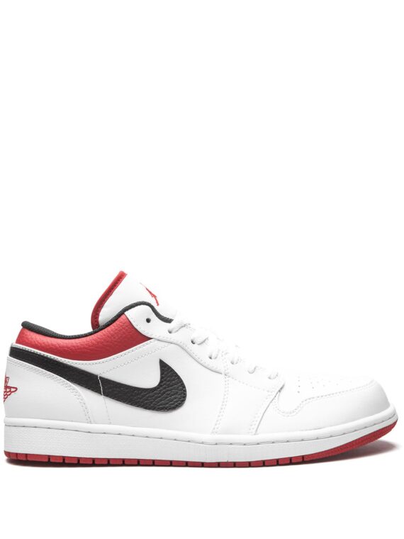 נייק ג'ורדן -NIKE AIR JORDAN 1 LOW - White/Gym Red