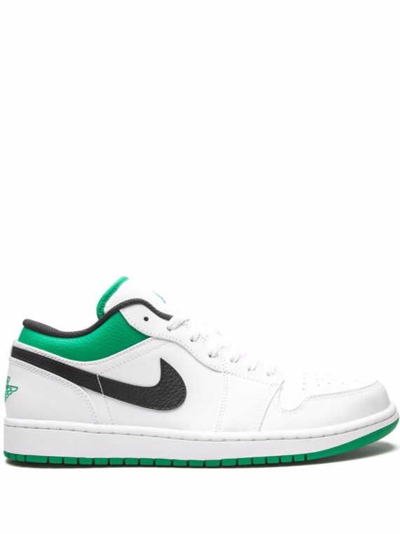 נייק ג'ורדן -NIKE AIR JORDAN 1 LOW - White/Lucky Green