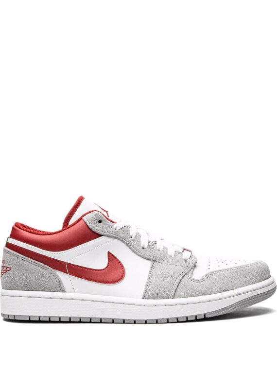 נייק ג'ורדן -NIKE AIR JORDAN 1 LOW - White/Grey/Red