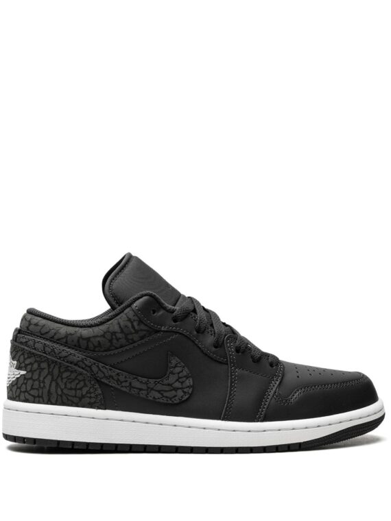 נייק ג'ורדן -NIKE AIR JORDAN 1 LOW - Black Elephant