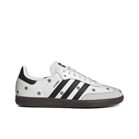 נעלי אדידס סמבה-Samba ADV Sneakers White Black