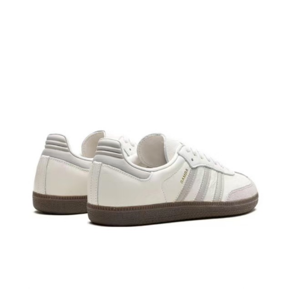 ⁦נעלי אדידס סמבה-Samba ADV Sneakers Off White⁩ – תמונה ⁦4⁩